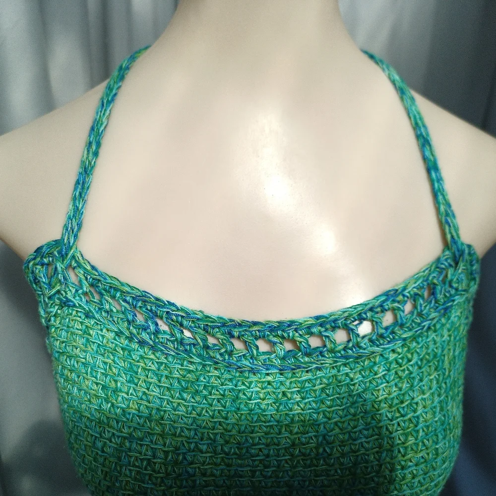 Hand Made Halter Dress - Picture 4 of 5